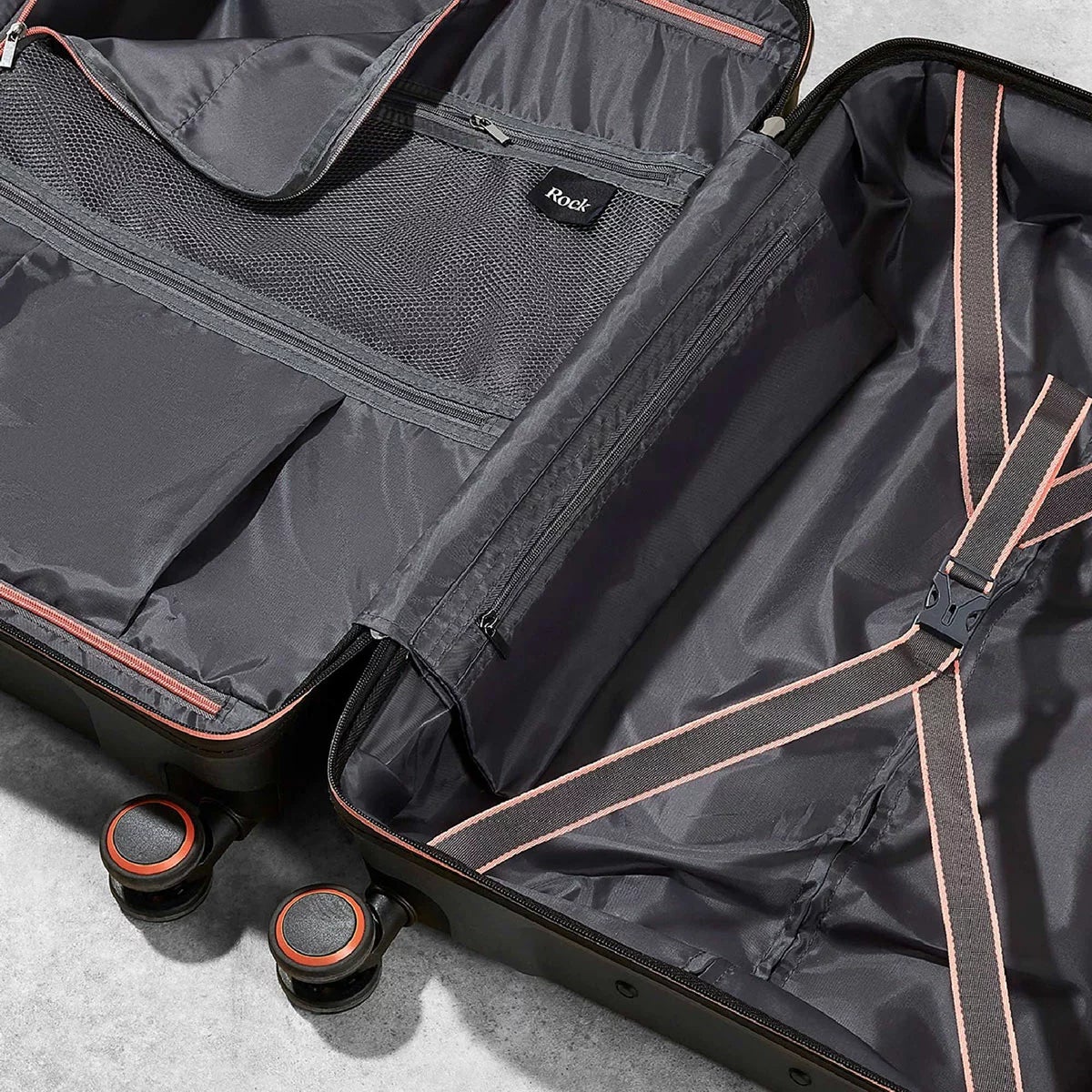 Rock Hydralite 3 Piece Hardside Luggage Set, view 13