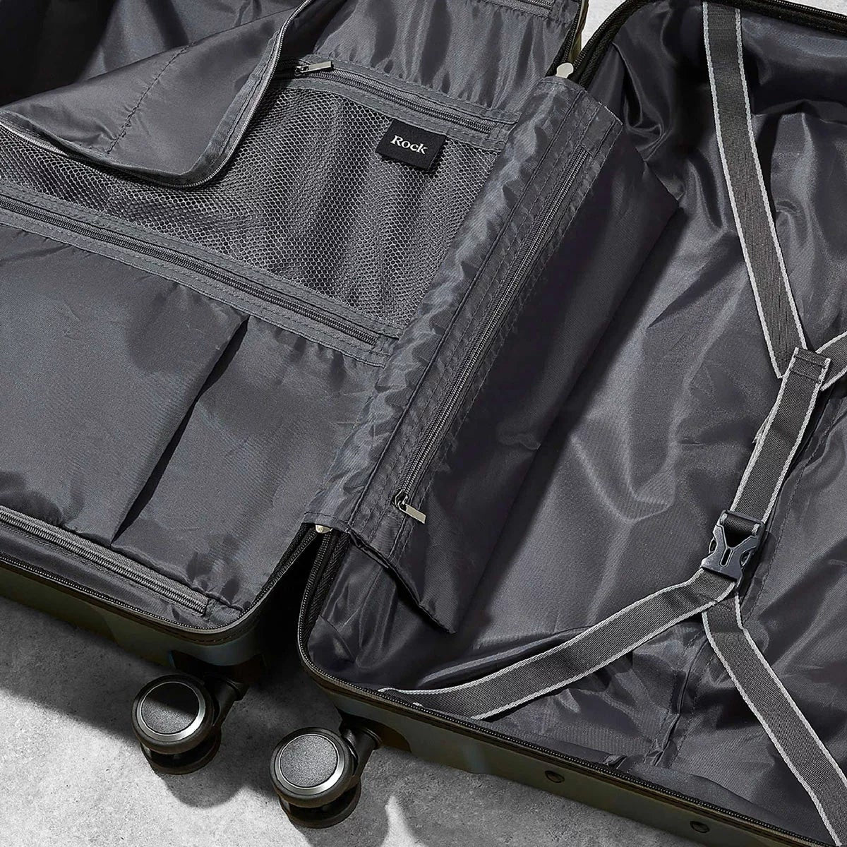 Rock Hydralite 3 Piece Hardside Luggage Set, view 19