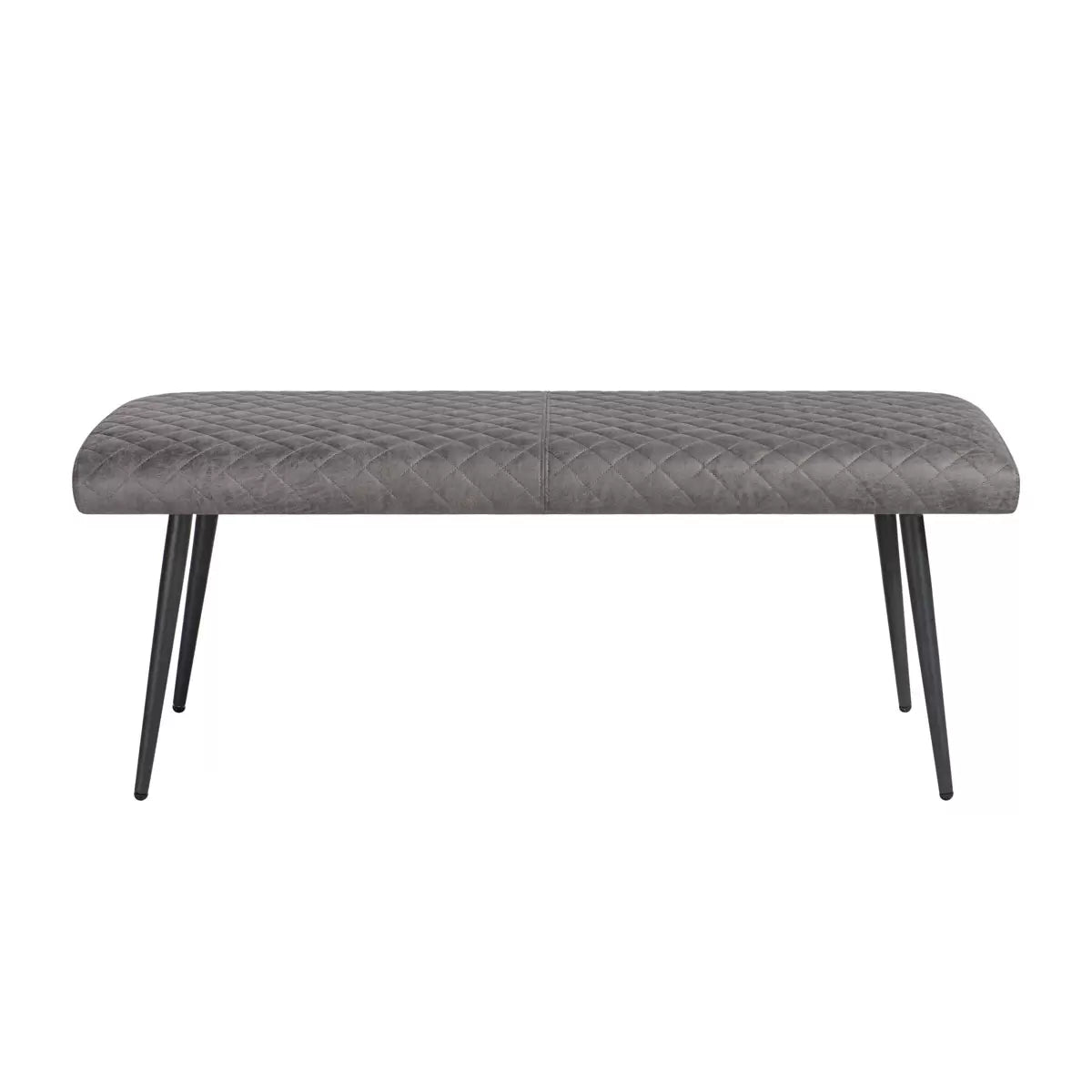 Indus Valley Henley Grey Corner Bench Set, Left Hand Facing