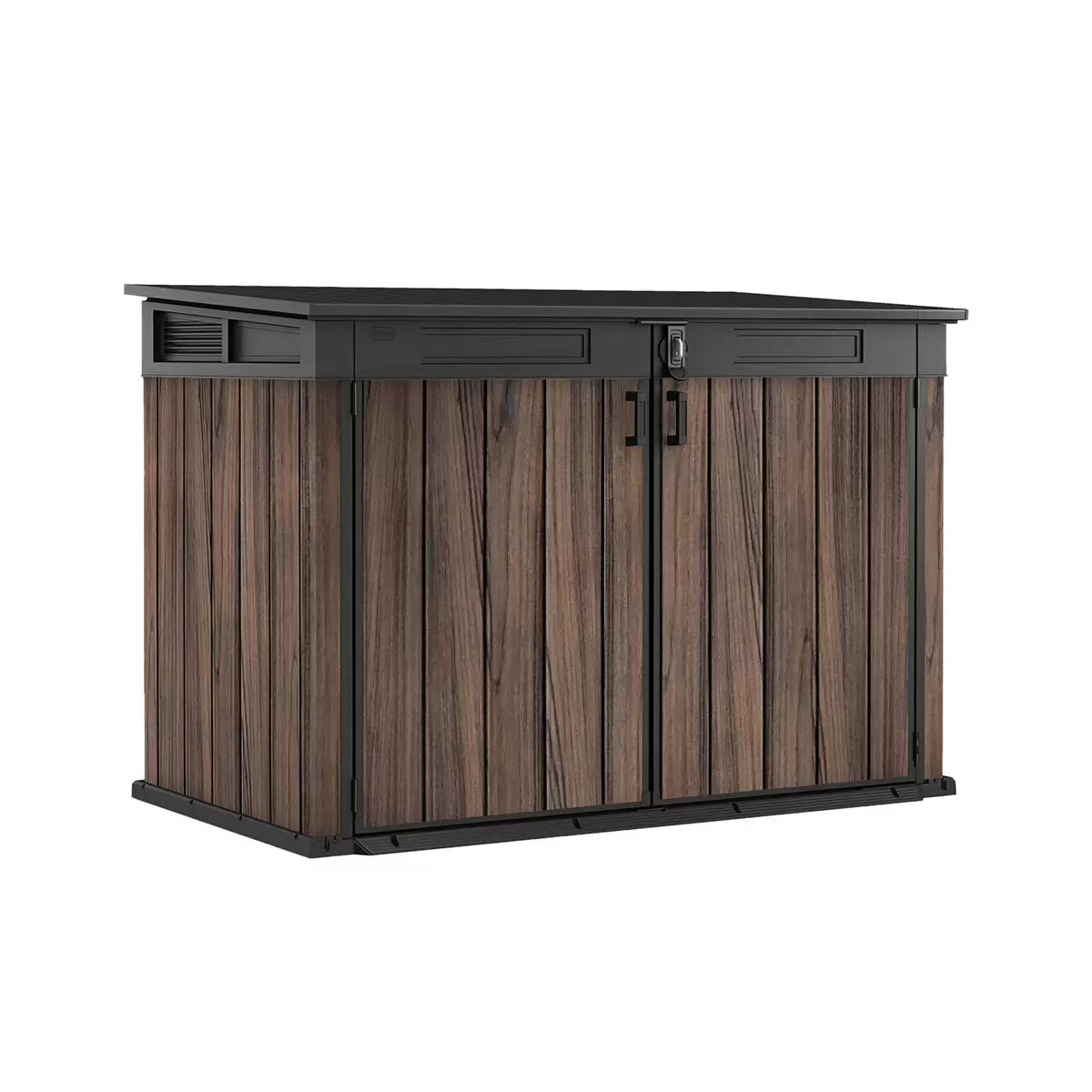 Keter Rosewood Horizon 6ft 3" x 3ft 7" (1.9 x 1.1m) Horizontal 2, 020 Litre