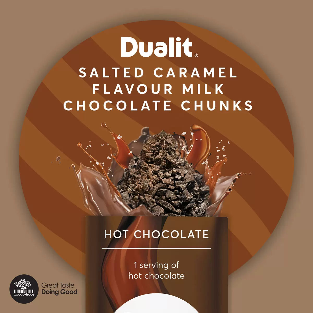 Dualit Milk Frother & Hot Chocolate Maker Max with 4 x Single Serve Belgian