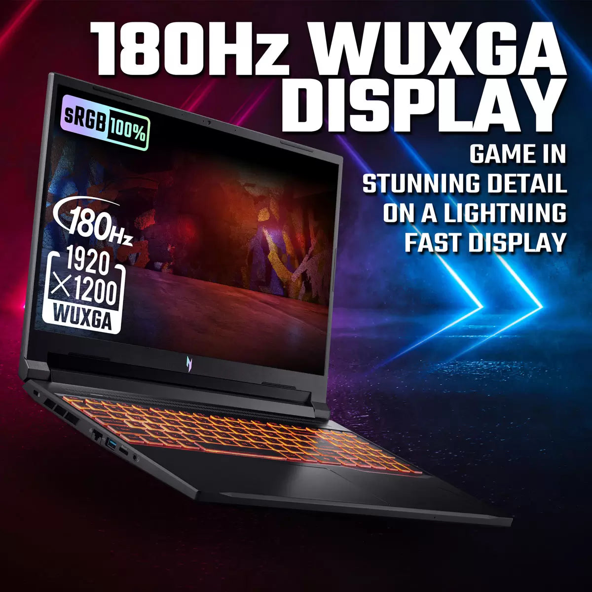 Acer Nitro V16 AI, AMD Ryzen 7, 16GB RAM, 1TB SSD, NVIDIA GeForce RTX 5070, 16