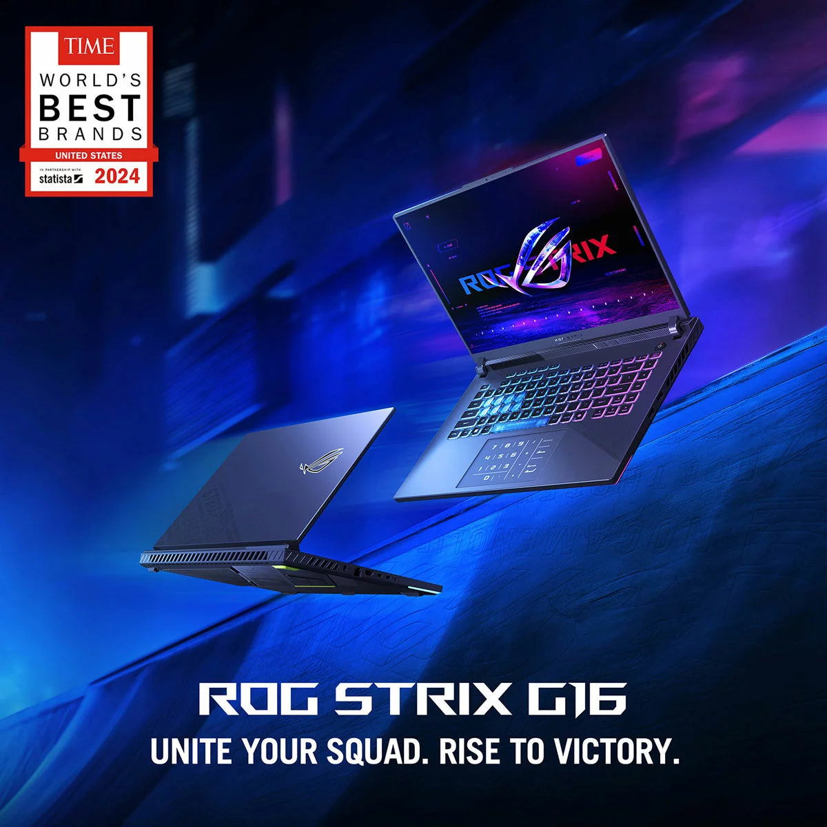 ASUS ROG Strix G16, AMD Ryzen 9, 32GB RAM, 1TB SSD, NVIDIA GeForce RTX 5060, 16