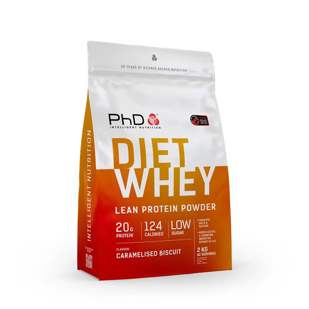 PHD Caramelised Biscuit Whey Protein, 2kg