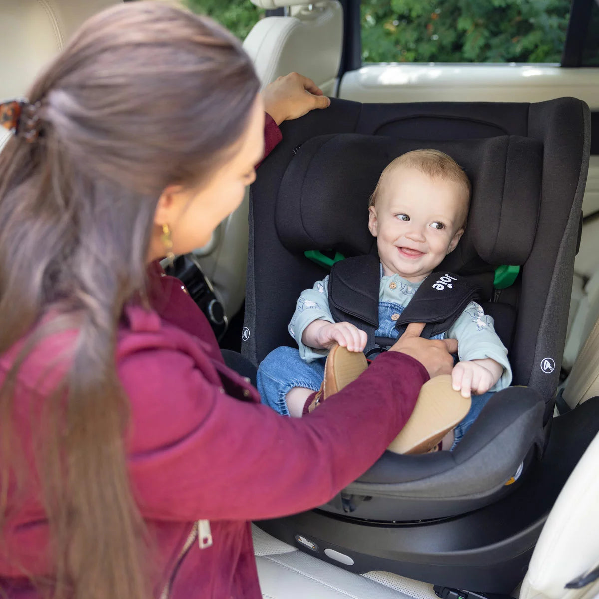 Joie i-Pivot Grow i-Size R129 360 Car Seat, Black