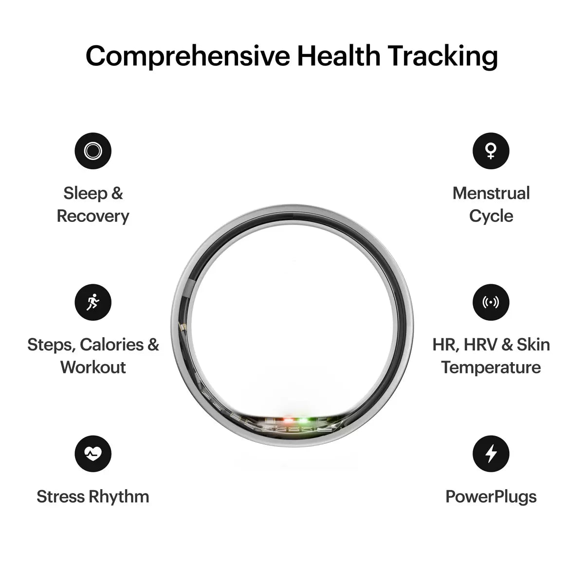 Ultrahuman Ring AIR Raw Titanium
