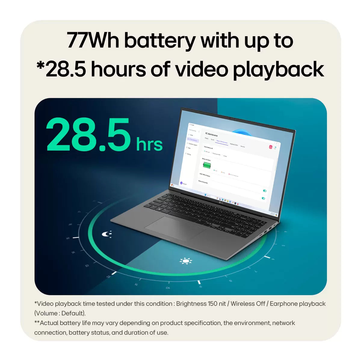 LG gram Copilot+PC, Intel Core Ultra 7, 16GB RAM, 1TB SSD, 16 Inch Laptop