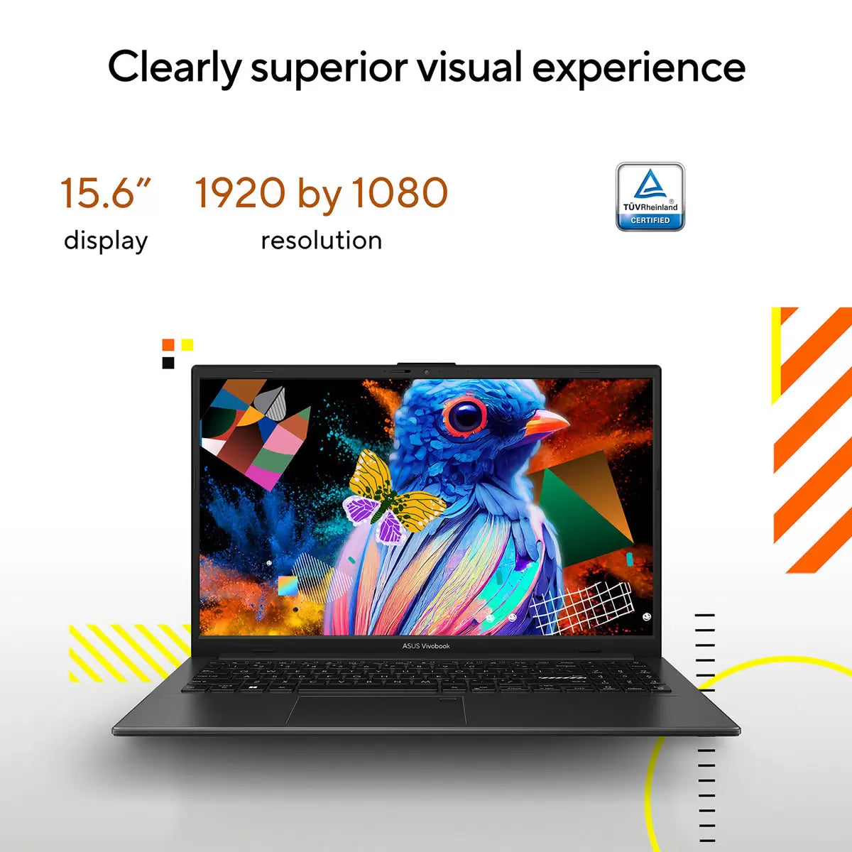 ASUS Vivobook Go, AMD Ryzen 5, 16GB RAM, 512GB SSD, 15.6 Inch Laptop