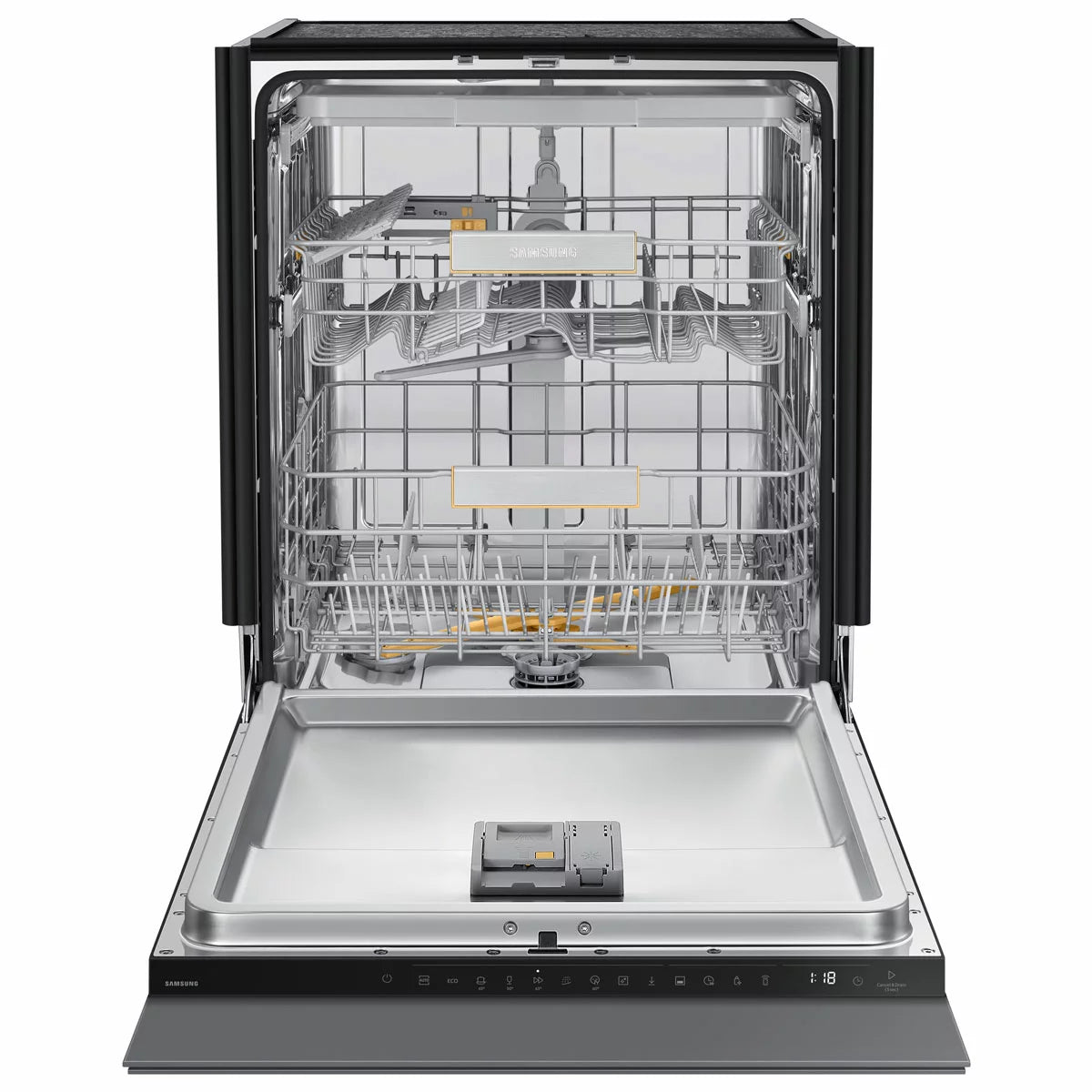 Samsung Series 6, DW60DG790100U4 Fully Integrated Dishwasher, A Rated in Silver