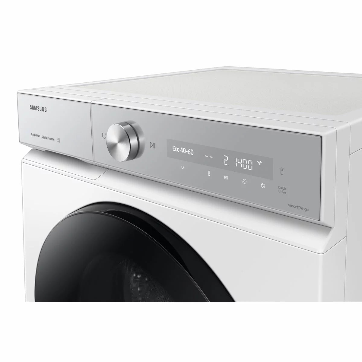 Samsung Series 8, SpaceMax WW11DB8B95GHU1 11kg Washing Machine, A Rated in White