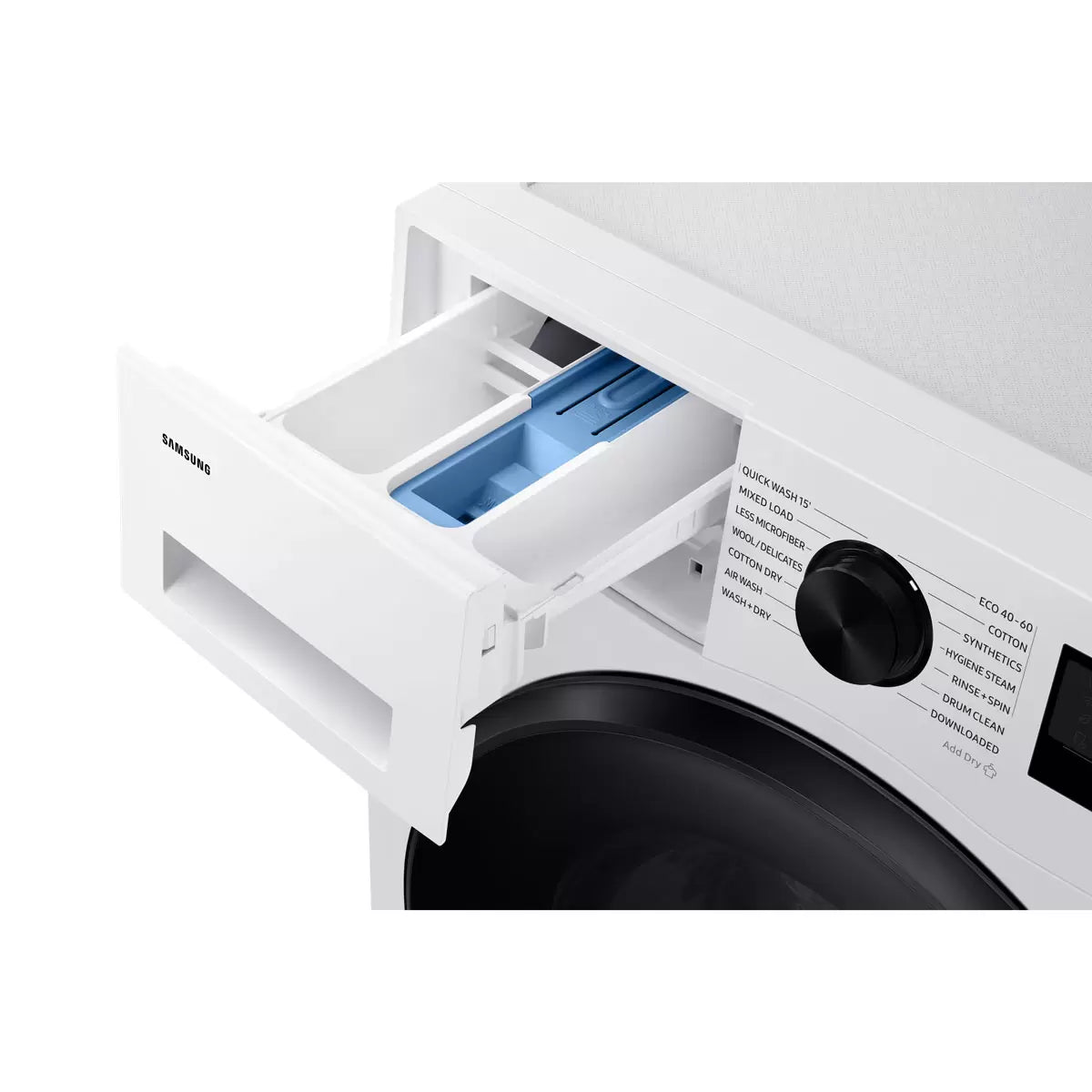 Samsung Series 5 WD90DG5B15BEEU 9/6kg Washer Dryer, D Rated in White