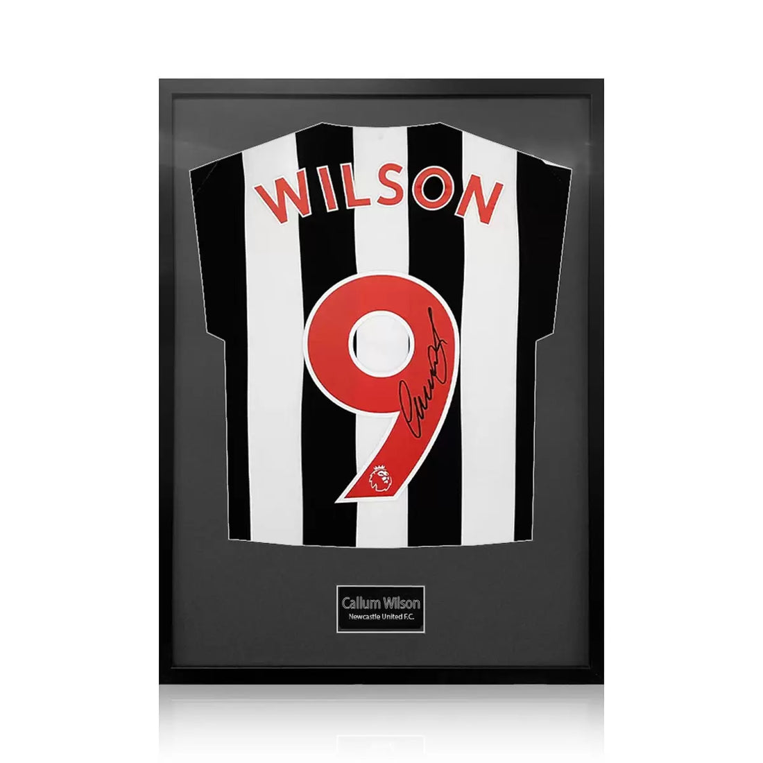 Callum Wilson Signed Framed Newcastle United Shirt Football Shirt in 2 Options