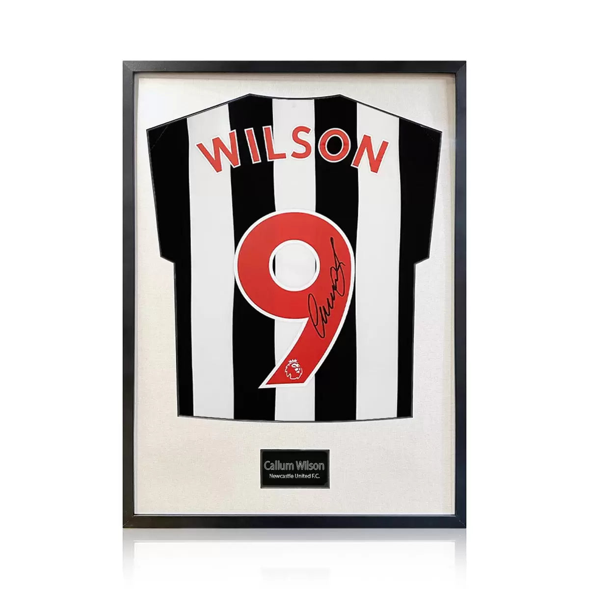Callum Wilson Signed Framed Newcastle United Shirt Football Shirt in 2 Options