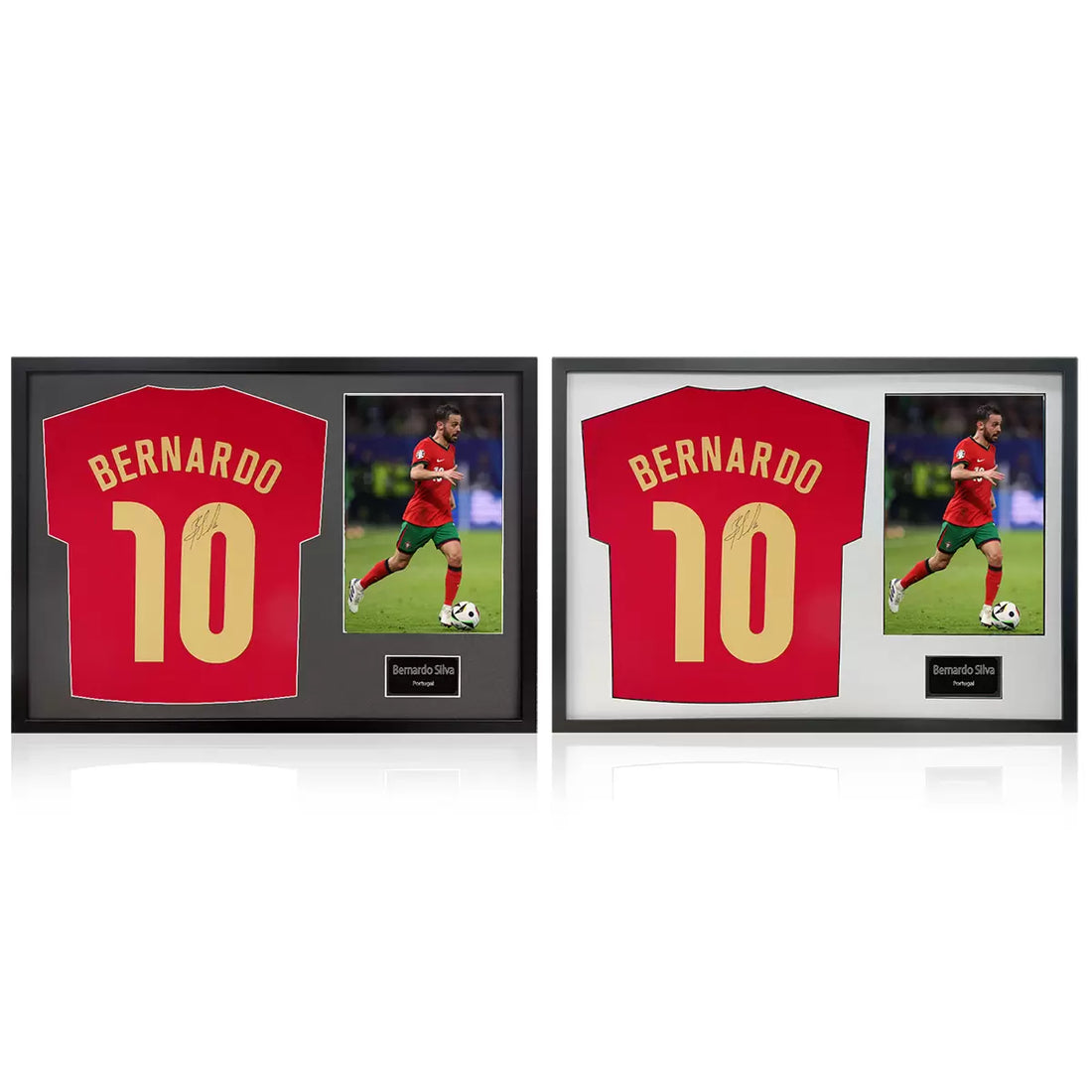 Bernardo Silva Signed Framed Portugal Football Shirt including 1 Photo in 2