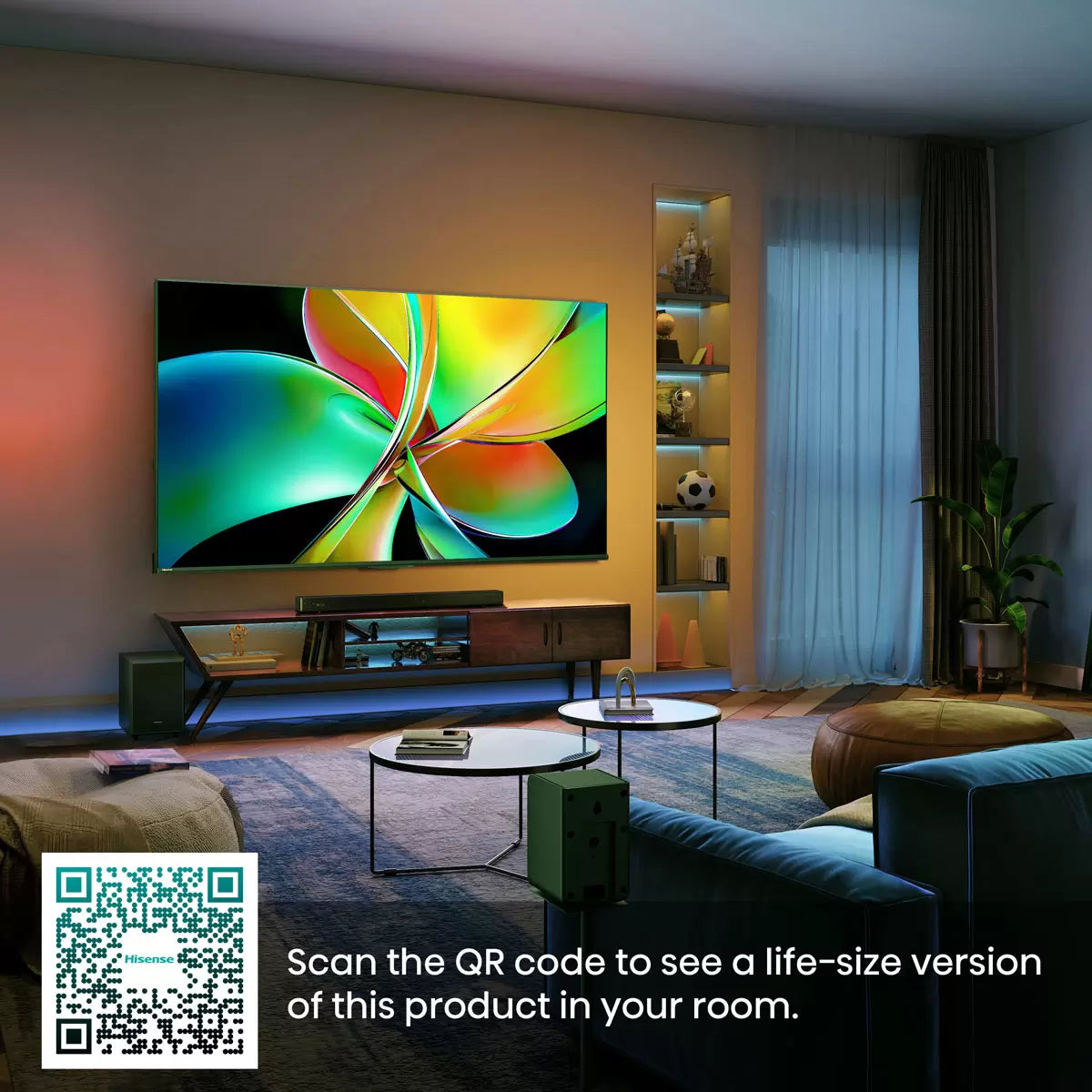Hisense 75E78QTUK PRO 75 Inch QLED HD Smart TV