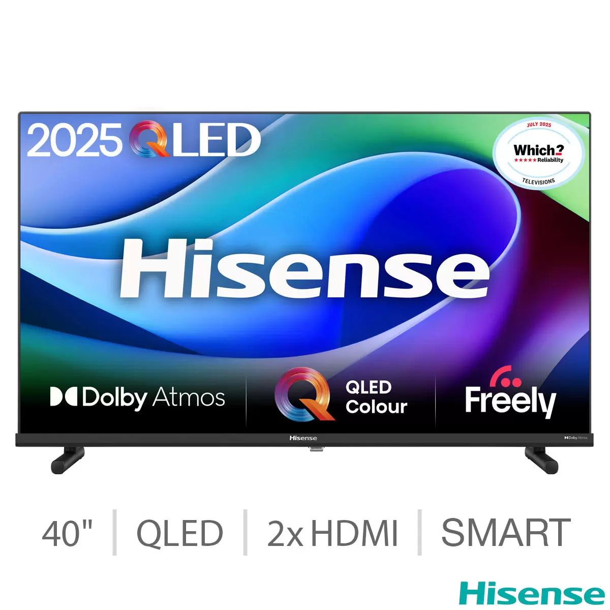 Hisense 40E5QTUK 40 Inch QLED HD Smart TV