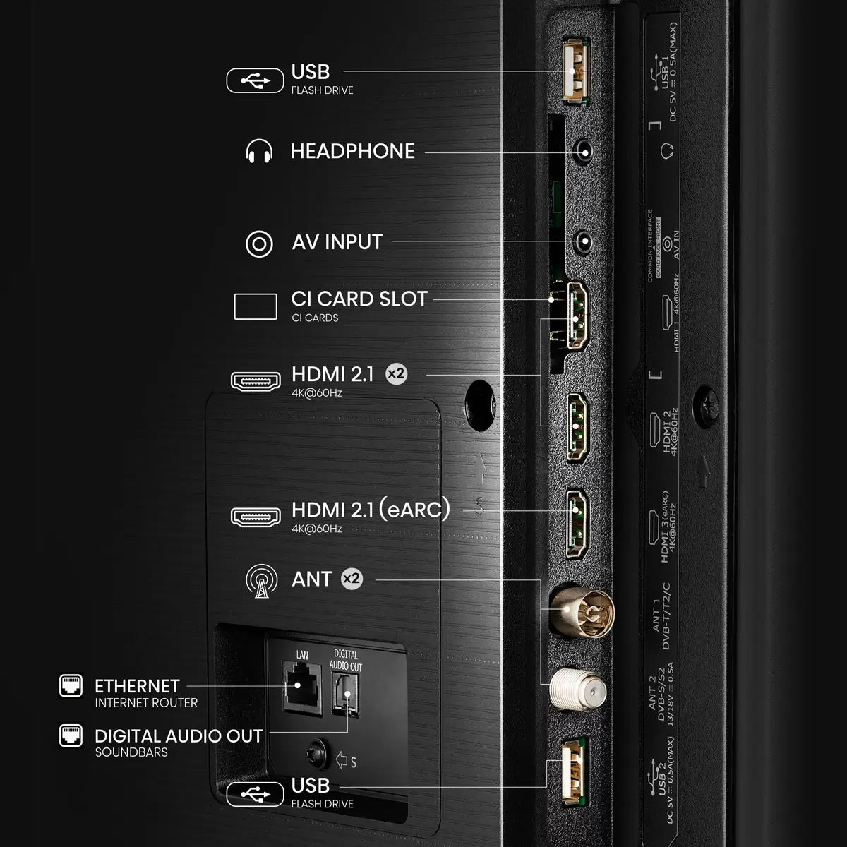 Hisense 43A7QTUK 43 Inch QLED HD Smart TV