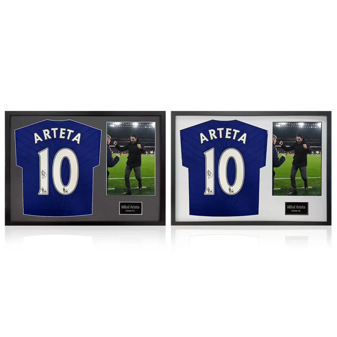 Mikel Arteta Signed Framed Everton Football Shirt including 1 Photo in 2