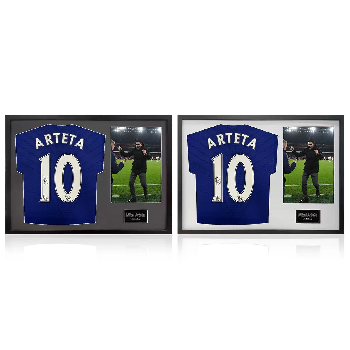 Mikel Arteta Signed Framed Everton Football Shirt including 1 Photo in 2