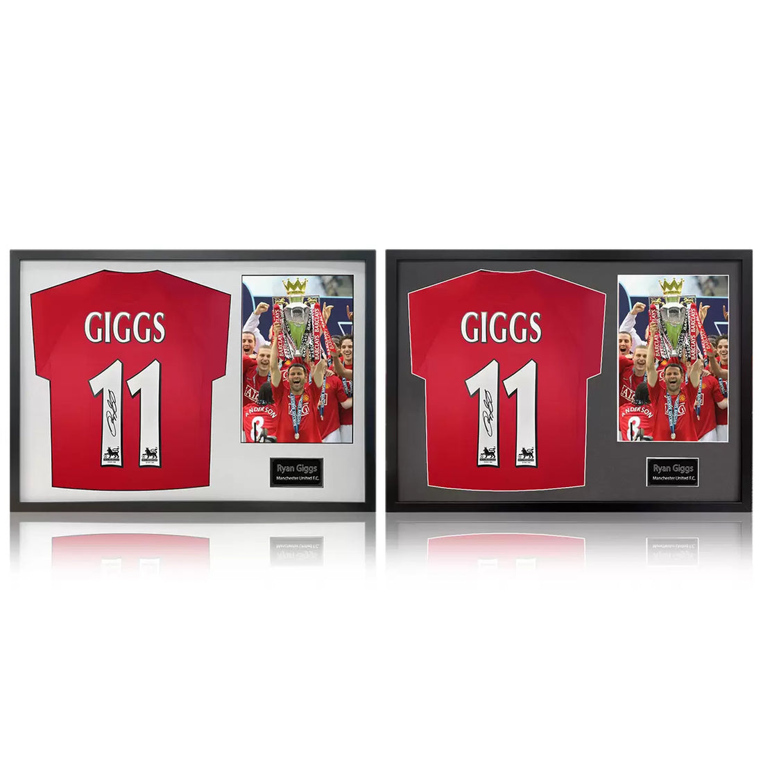 Ryan Giggs Signed Framed Manchester United Shirt Football including 1 Photo in 2