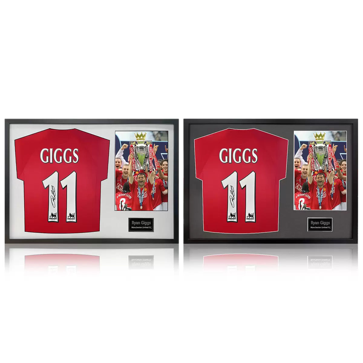 Ryan Giggs Signed Framed Manchester United Shirt Football including 1 Photo in 2