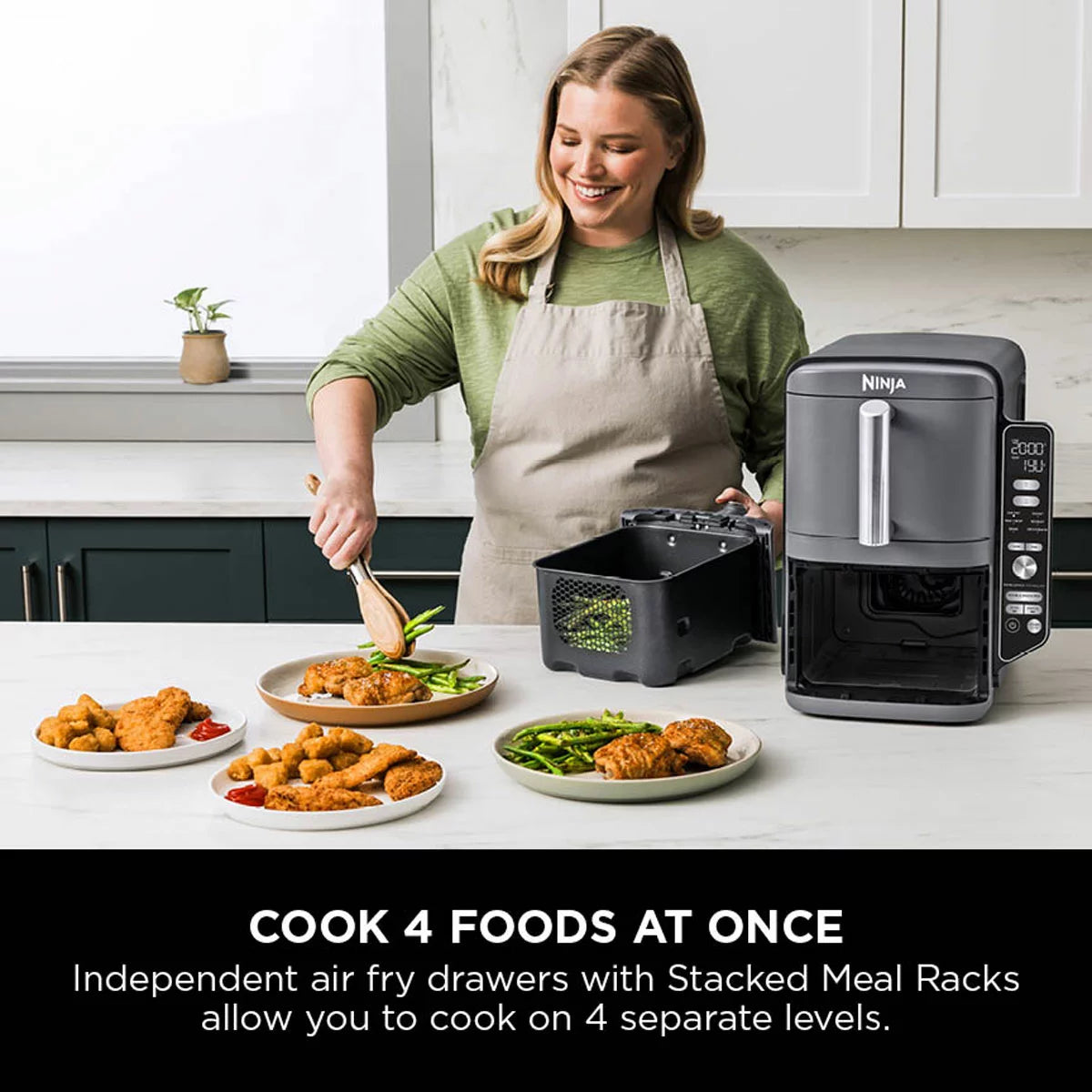 Ninja Double Stack XL 9.5L Air Fryer, SL400UK 5