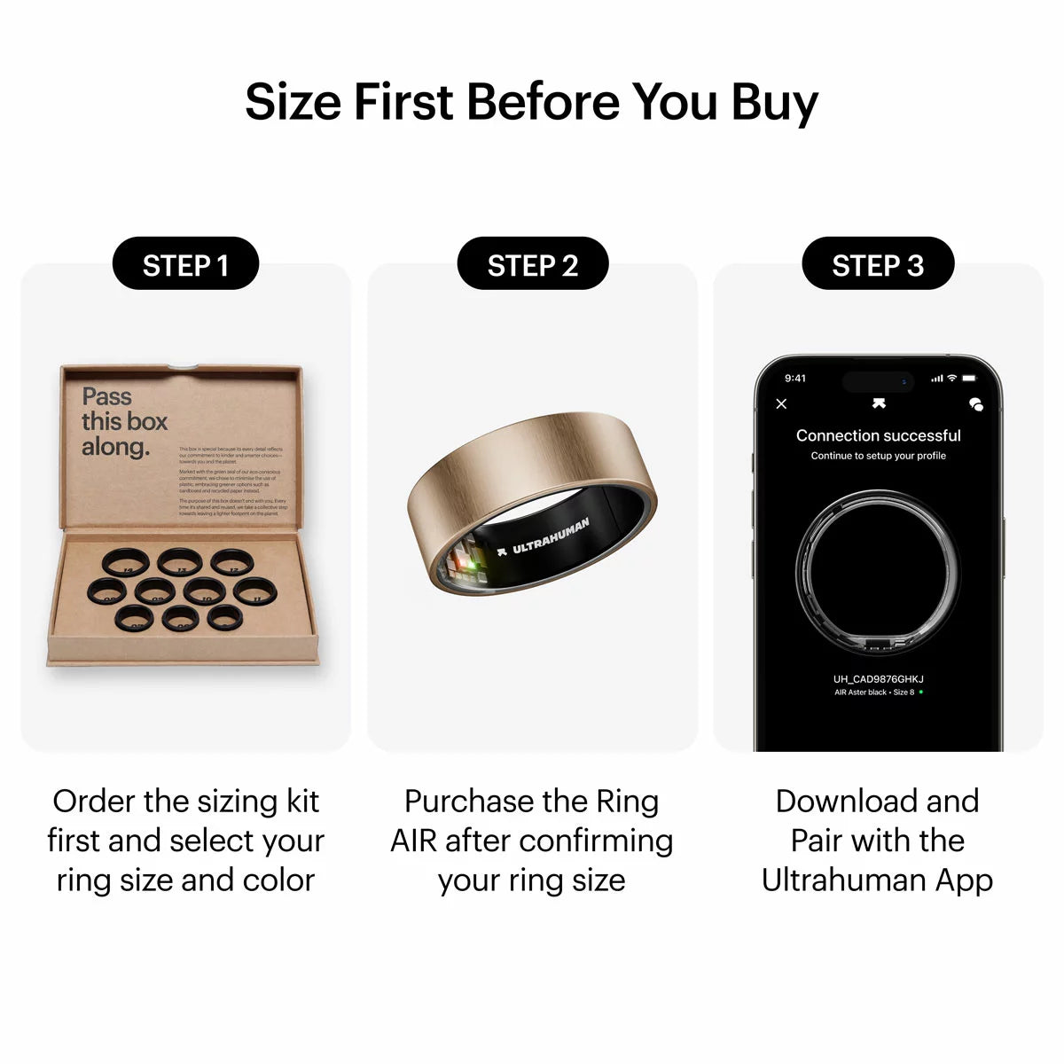 Ultrahuman Ring AIR Rose Gold