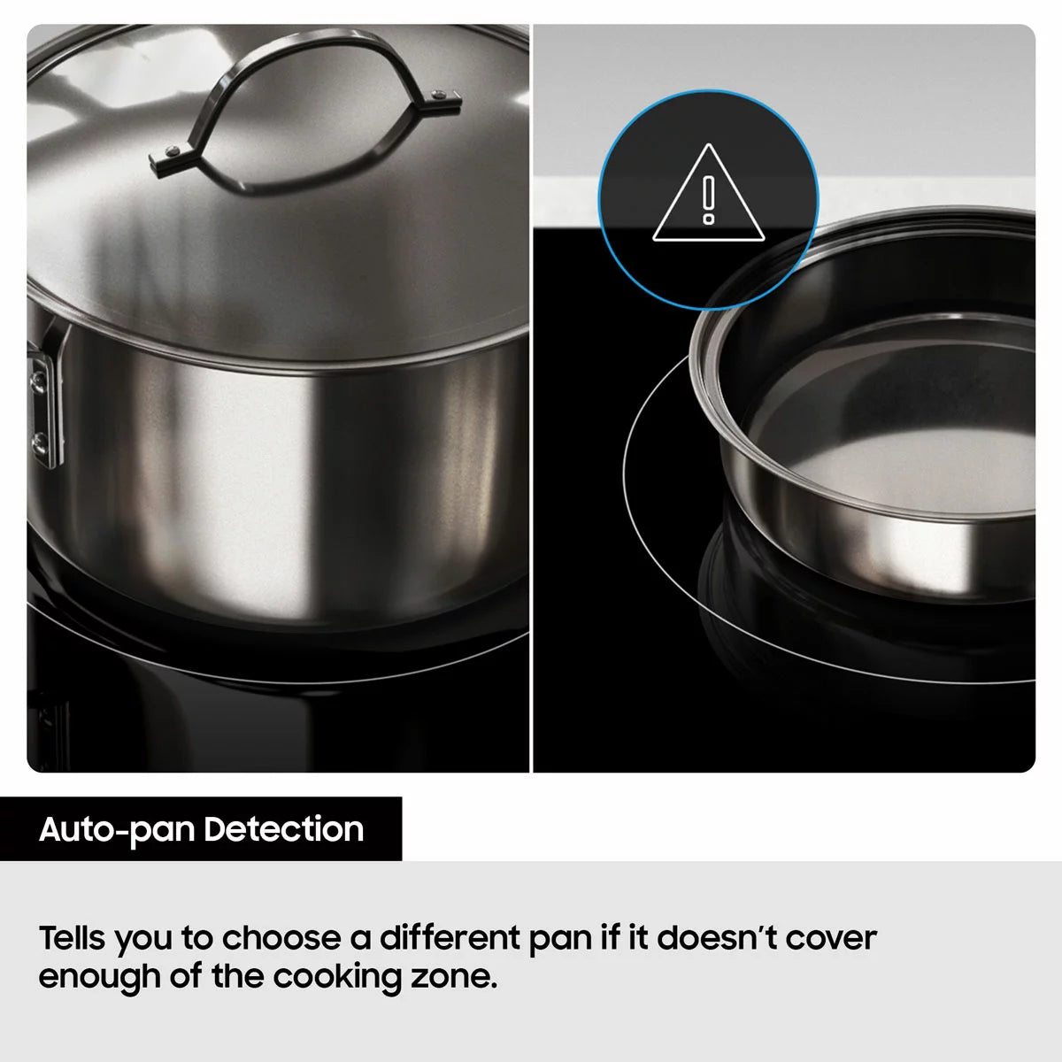 Samsung Series 6, Flex Zone Plus NZ64B6058KK/U1 Smart Induction Hob, in Black