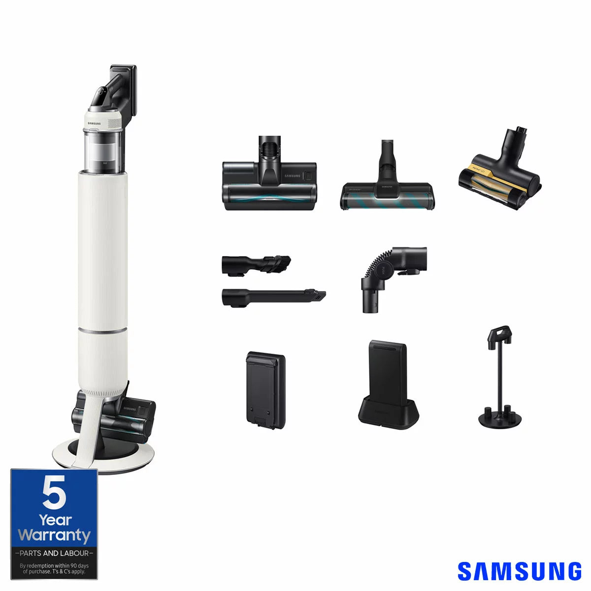 Samsung Bespoke Jet AI Lite Pro Extra 280W Vacuum Cleaner, VS80F28DES/EU