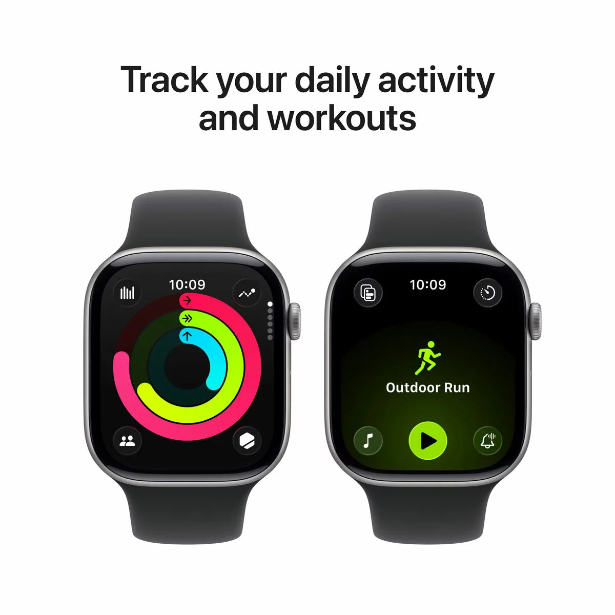 Apple Watch Series 11 GPS, 46mm Aluminium Case with Sport Band
