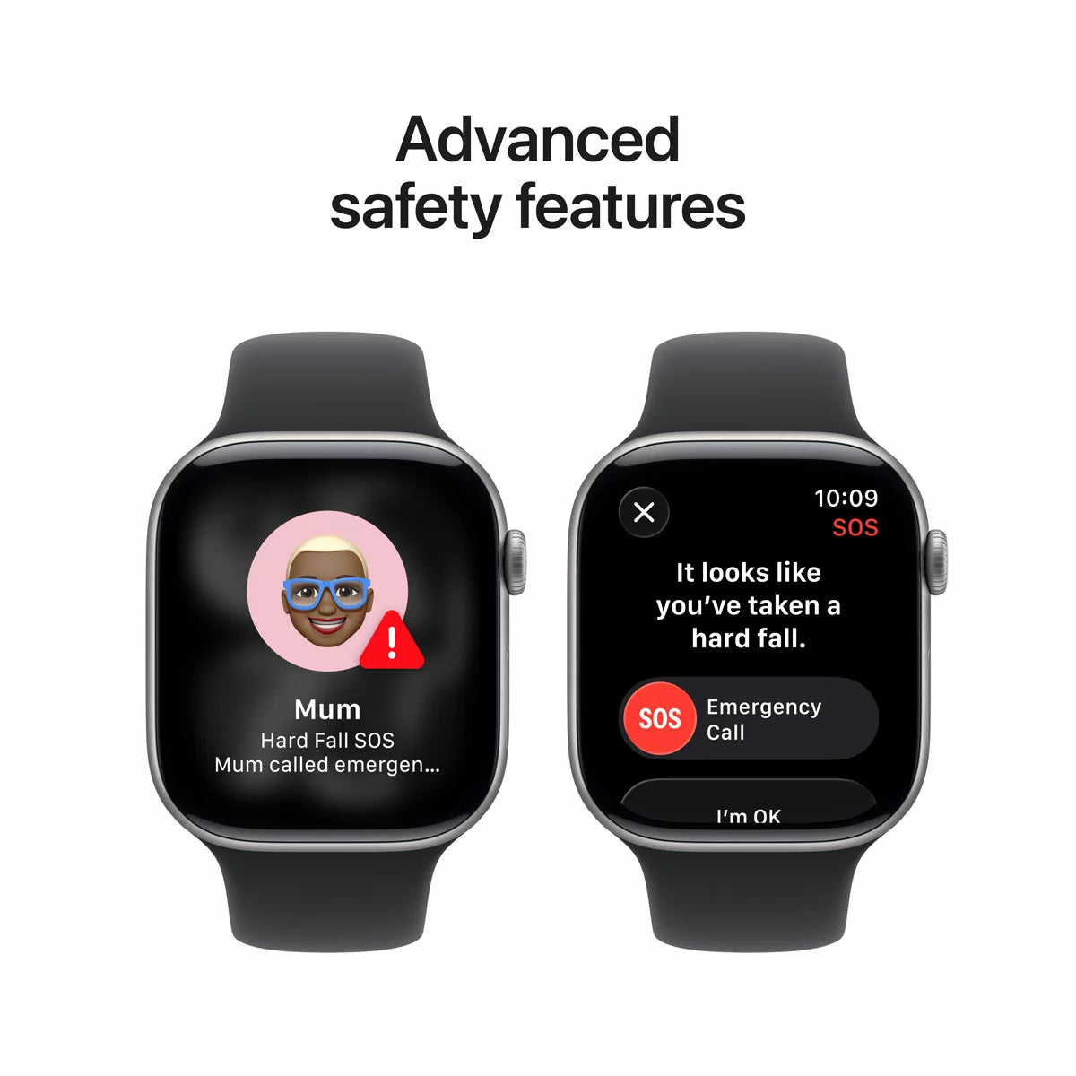 Apple Watch Series 11 GPS, 46mm Aluminium Case with Sport Band