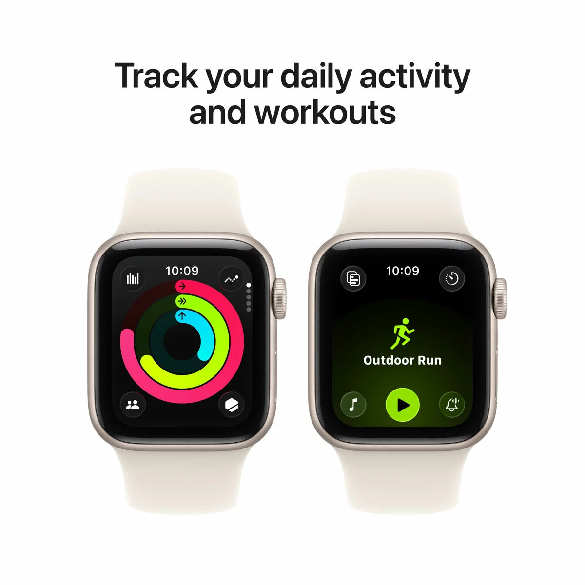 Apple Watch SE 3 GPS, 40mm Aluminium Case with Sport Band S/M