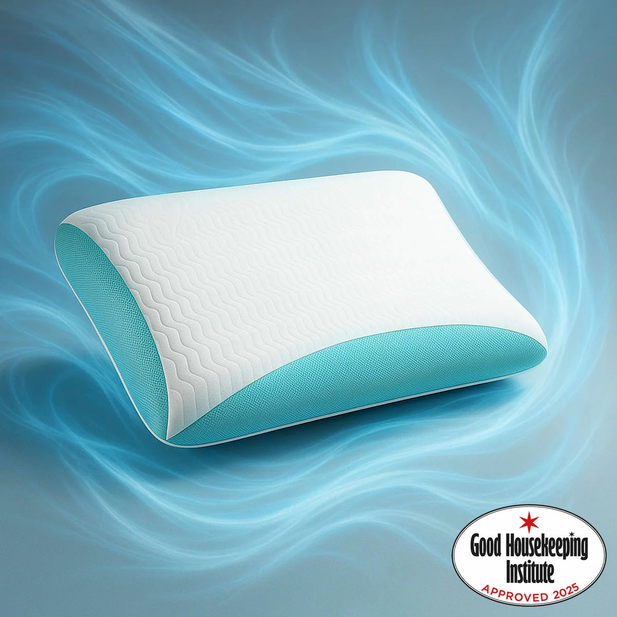 REM-Fit Cool Gel Memory Foam Pillow