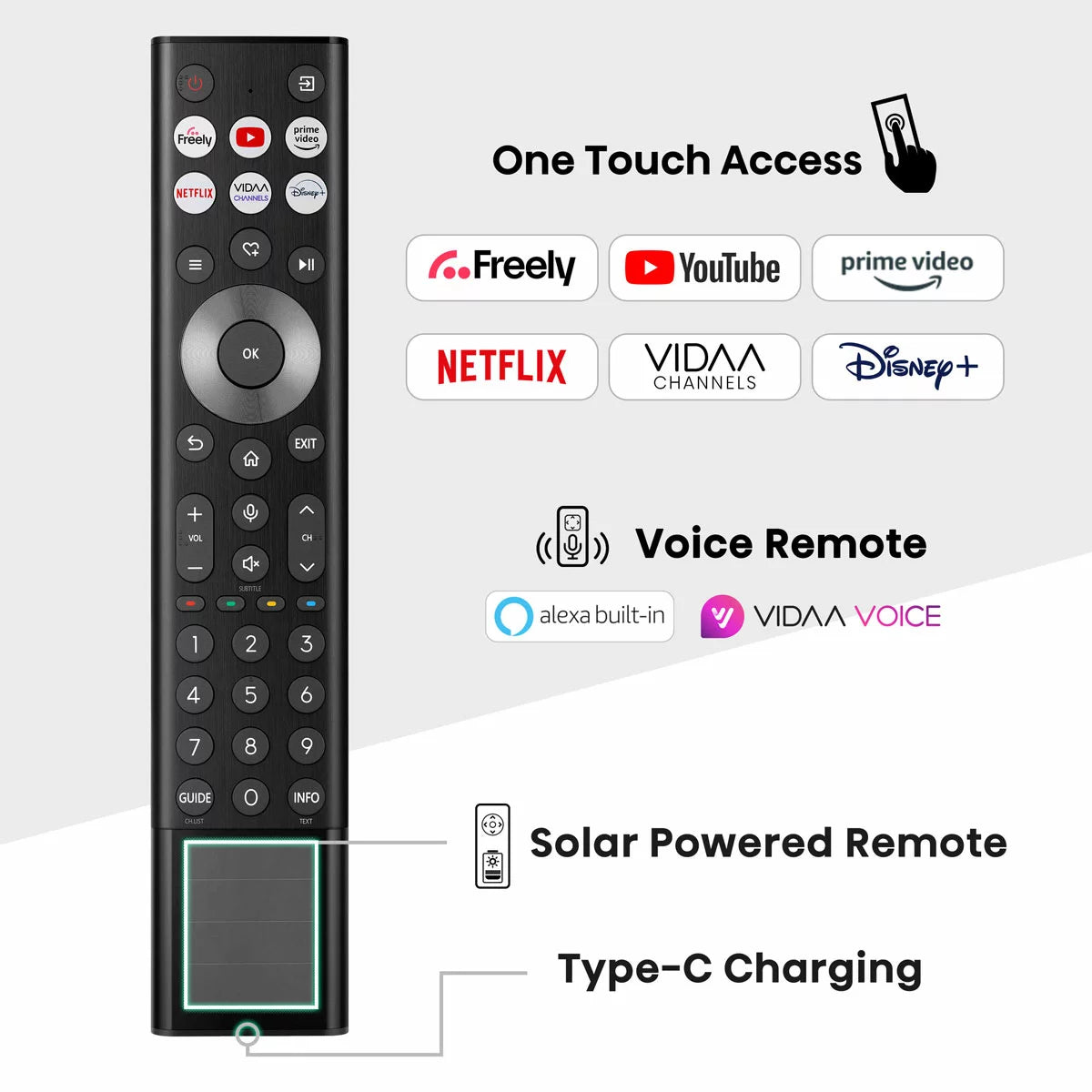 Hisense 100U7NQTUK 100 Inch Mini-LED 4K UHD Smart TV, view 8