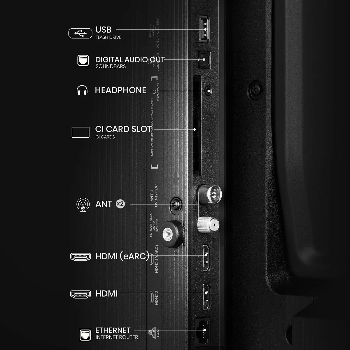 Hisense 32E5QTUK 32 Inch QLED Smart TV