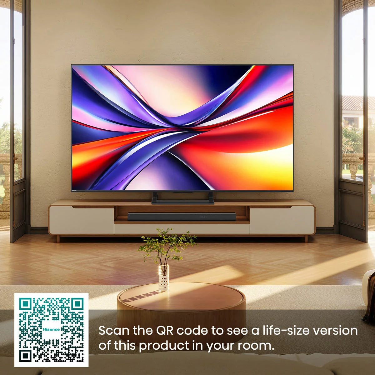 Hisense 55A7QTUK 55 Inch QLED HD Smart TV
