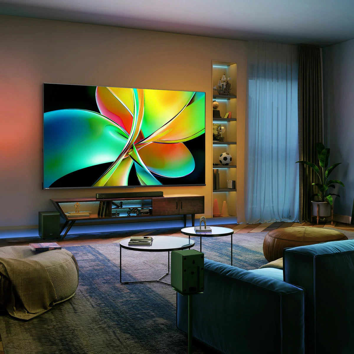 Hisense 50E78QTUK PRO 50 Inch QLED HD Smart TV