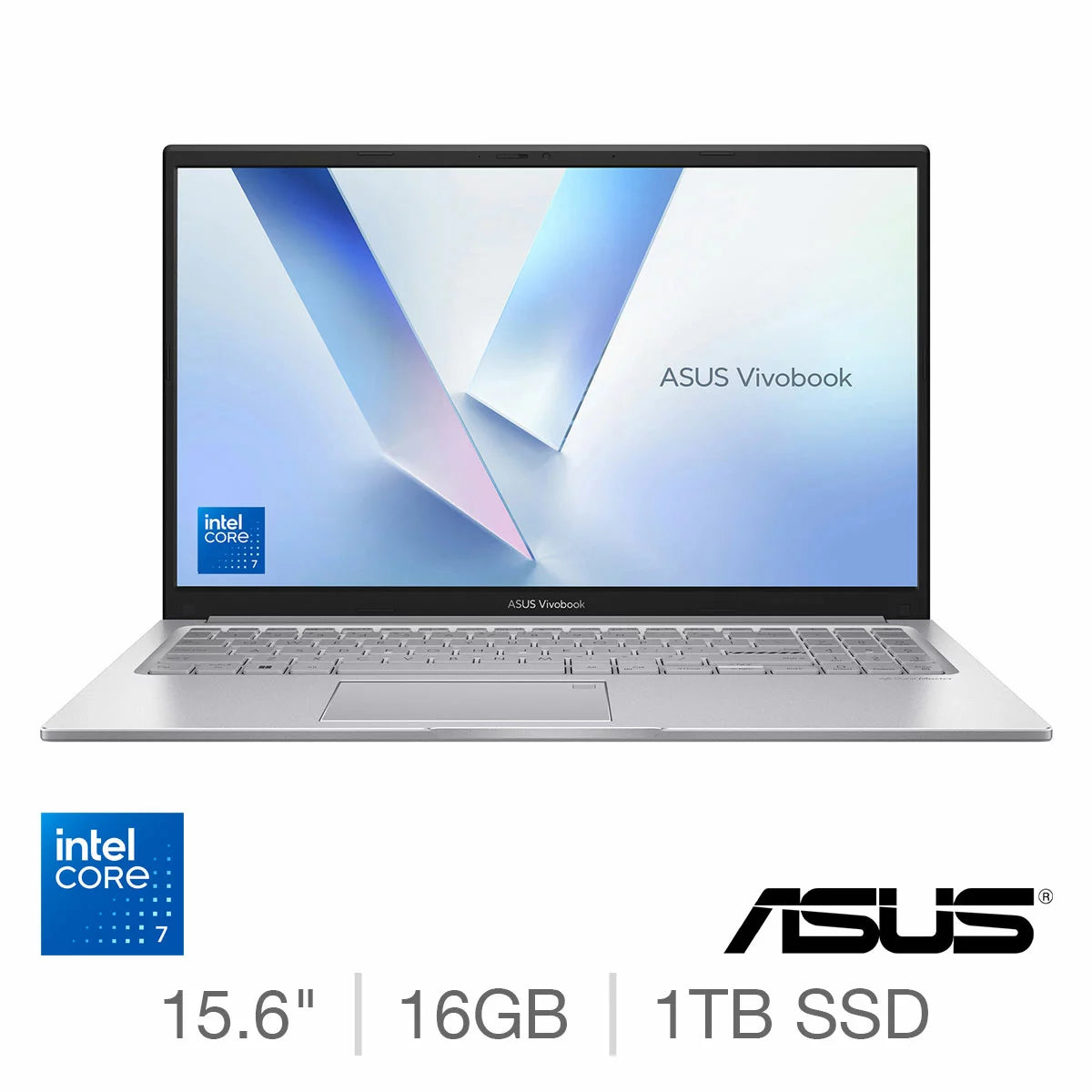 ASUS Vivobook, Intel Core 7, 16GB RAM, 1TB SSD, 15.6 Inch Laptop
