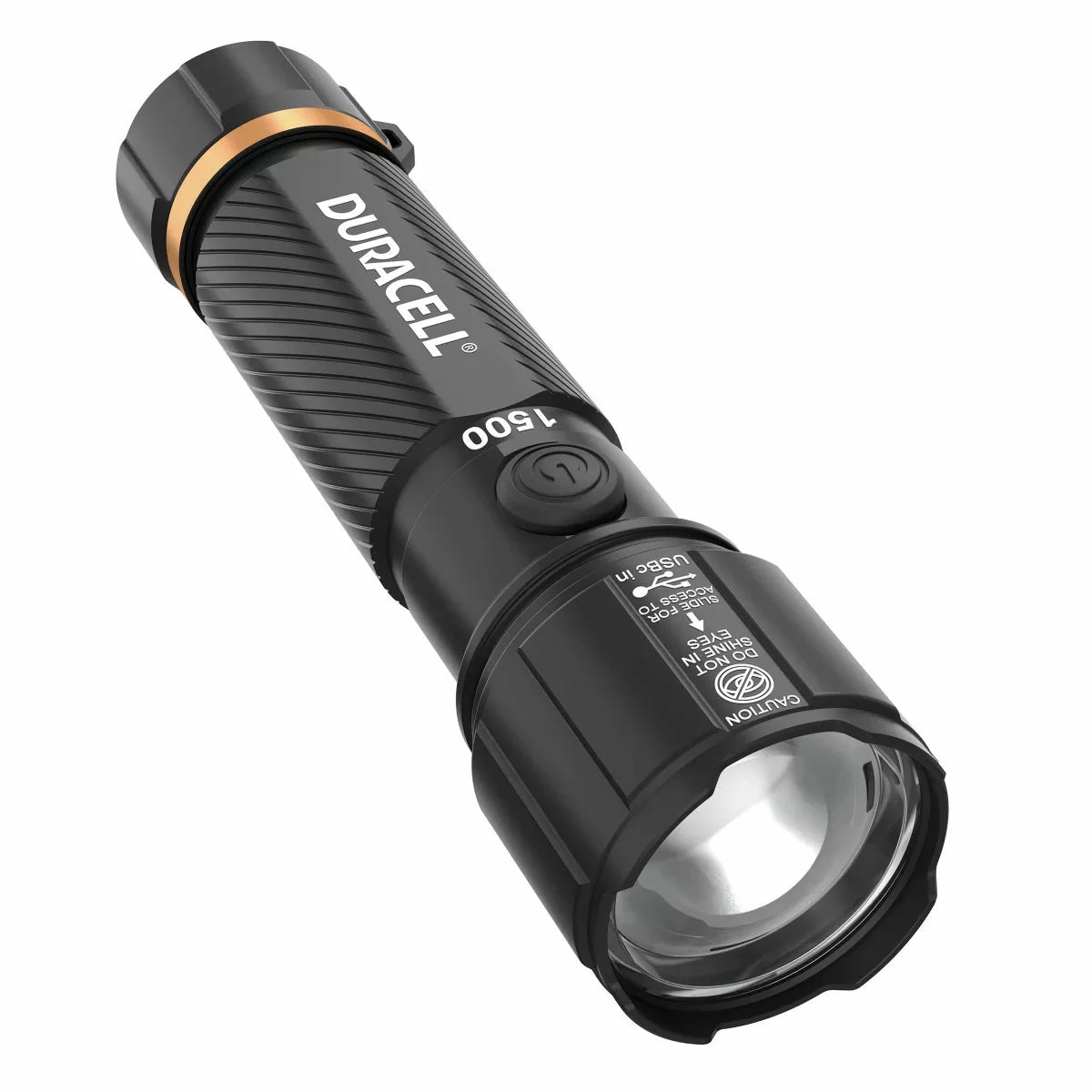 Duracell 1, 500 Lumen Dual Power Flashlight, 4 Pack