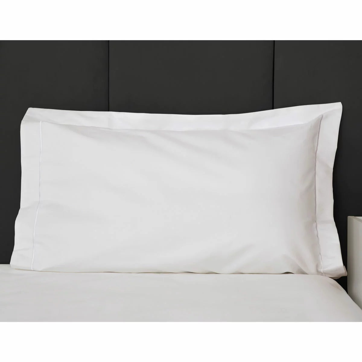 Belledorm 1200 Thread Count Cotton White Oxford Pillowcase Pair