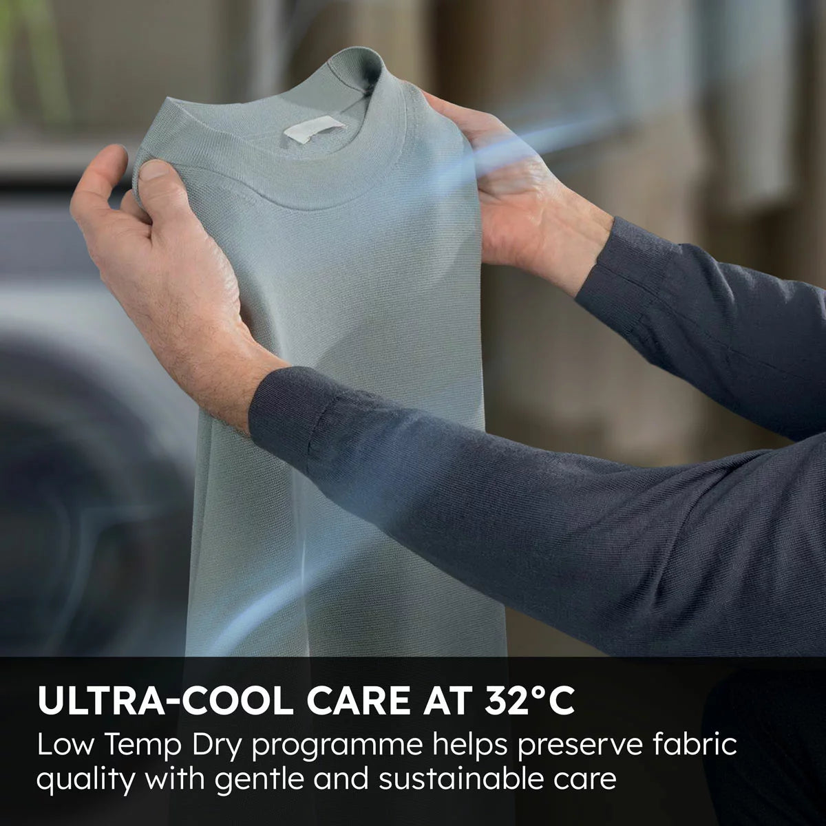 Haier HD100-D357GU1, 10kg Heat Pump Tumble Dryer, A++ Rated in Graphite