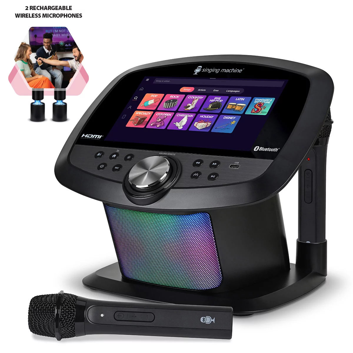 Singing Machine Portable Karaoke ISM9025