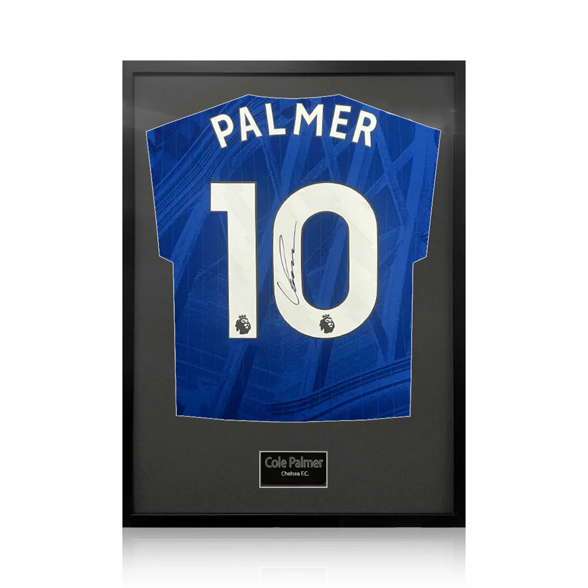 Cole Palmer Signed Framed Chelsea Football Shirt in 2 Options: White or Black