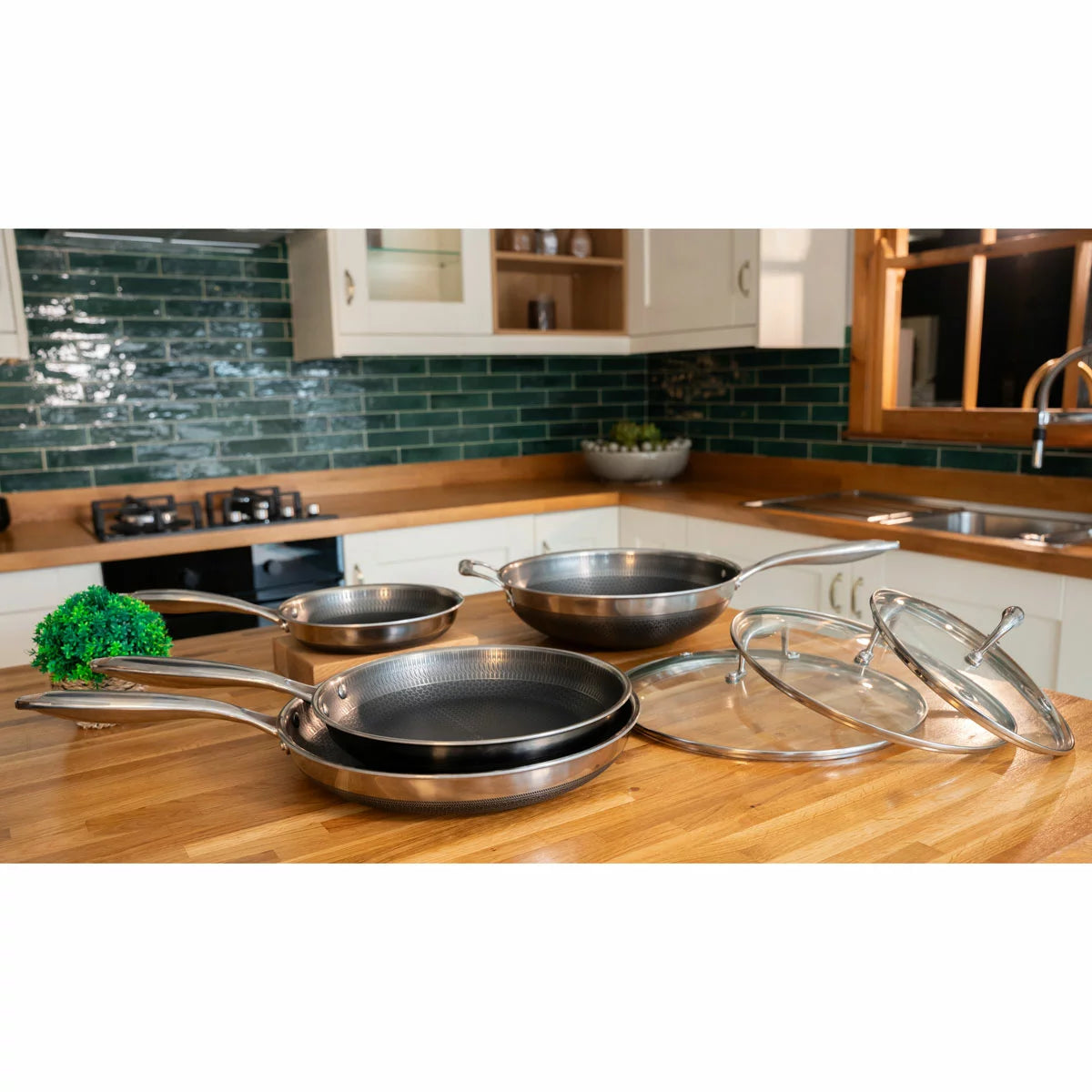 PRO STEEL Fusion 7 Piece Cookware Set