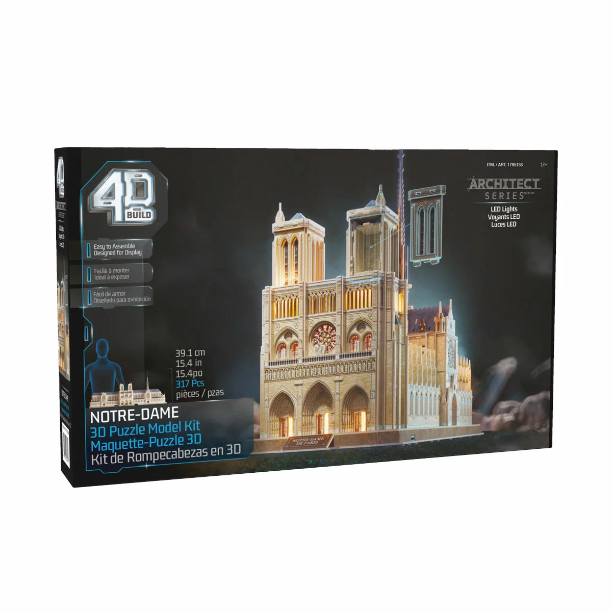 4D Build Puzzle Model Kit Assortment (12+ Years)