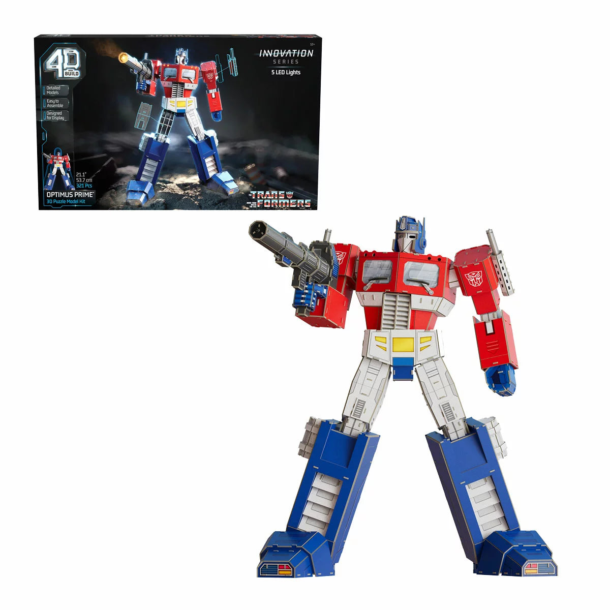 4D Build Puzzle Model Kit Assortment (12+ Years)