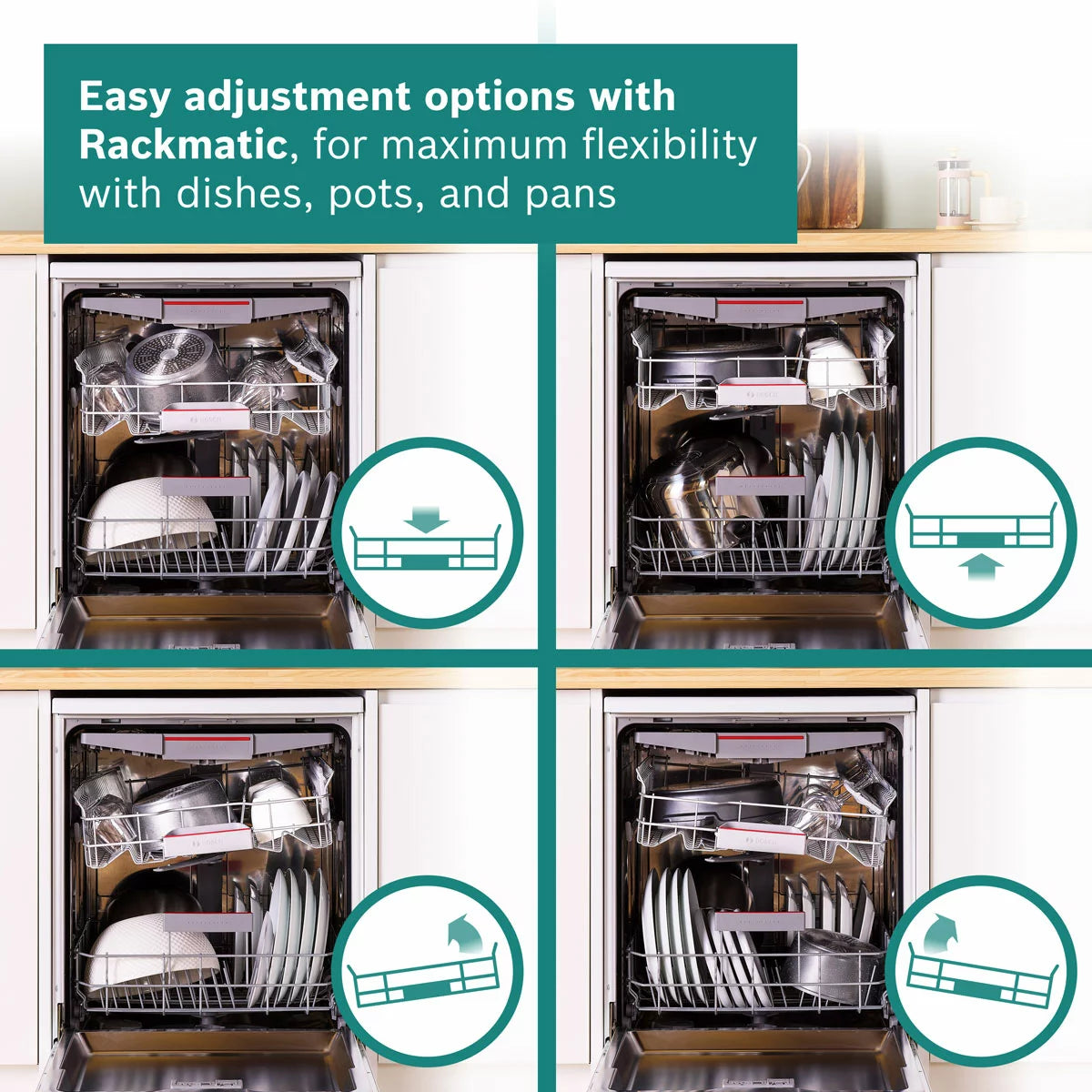 Bosch SMS4EMW06G Series 4 Freestanding 14 Place Setting Dishwasher, B Rated