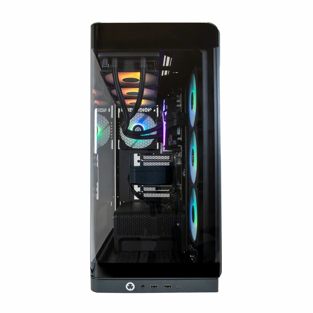 CyberPower, AMD Ryzen 7, 32GB RAM, 1TB SSD, NVIDIA GeForce RTX 5070, Gaming Desktop PC, view 2