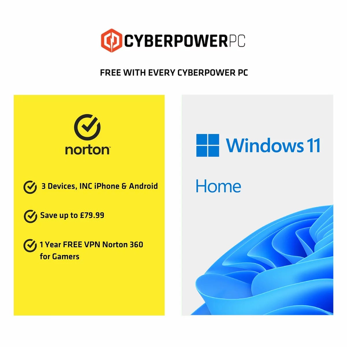 CyberPower, AMD Ryzen 7, 32GB RAM, 1TB SSD, NVIDIA GeForce RTX 5070, Gaming Desktop PC, view 7