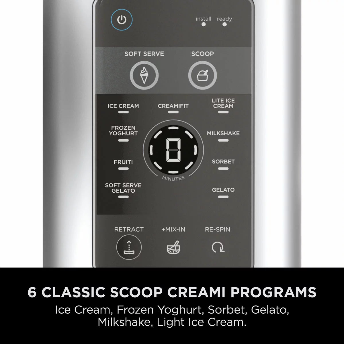 Ninja Swirl by Creami 13-in-1 Soft Serve & Ice Cream Maker, NC701UK